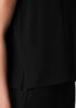 Silk Georgette Crepe Round Neck Tank