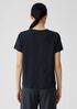 Organic Linen Jersey Crew Neck Tee