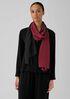 Ombré Sheer Silk Georgette Scarf