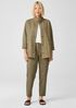 Organic Cotton Hemp Stand Collar Jacket
