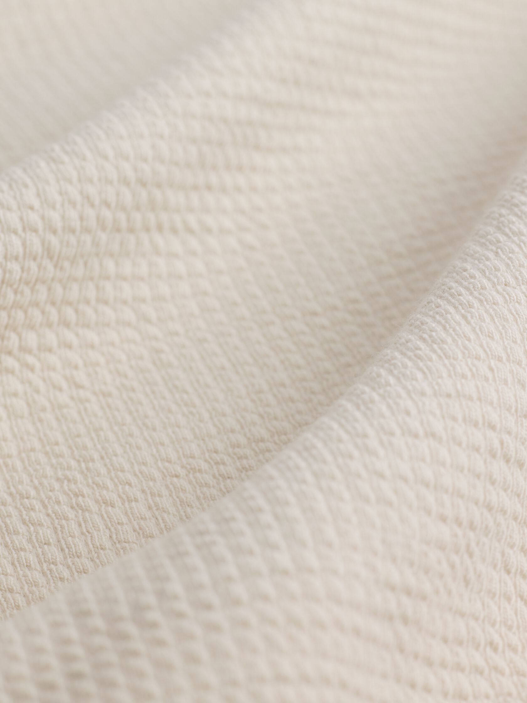 Waffle Cotton Blend Doubleknit Wide-Leg Pant
