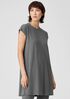 Viscose Jersey Cap-Sleeve Dress
