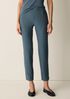 Washable Stretch Crepe Slim Pant