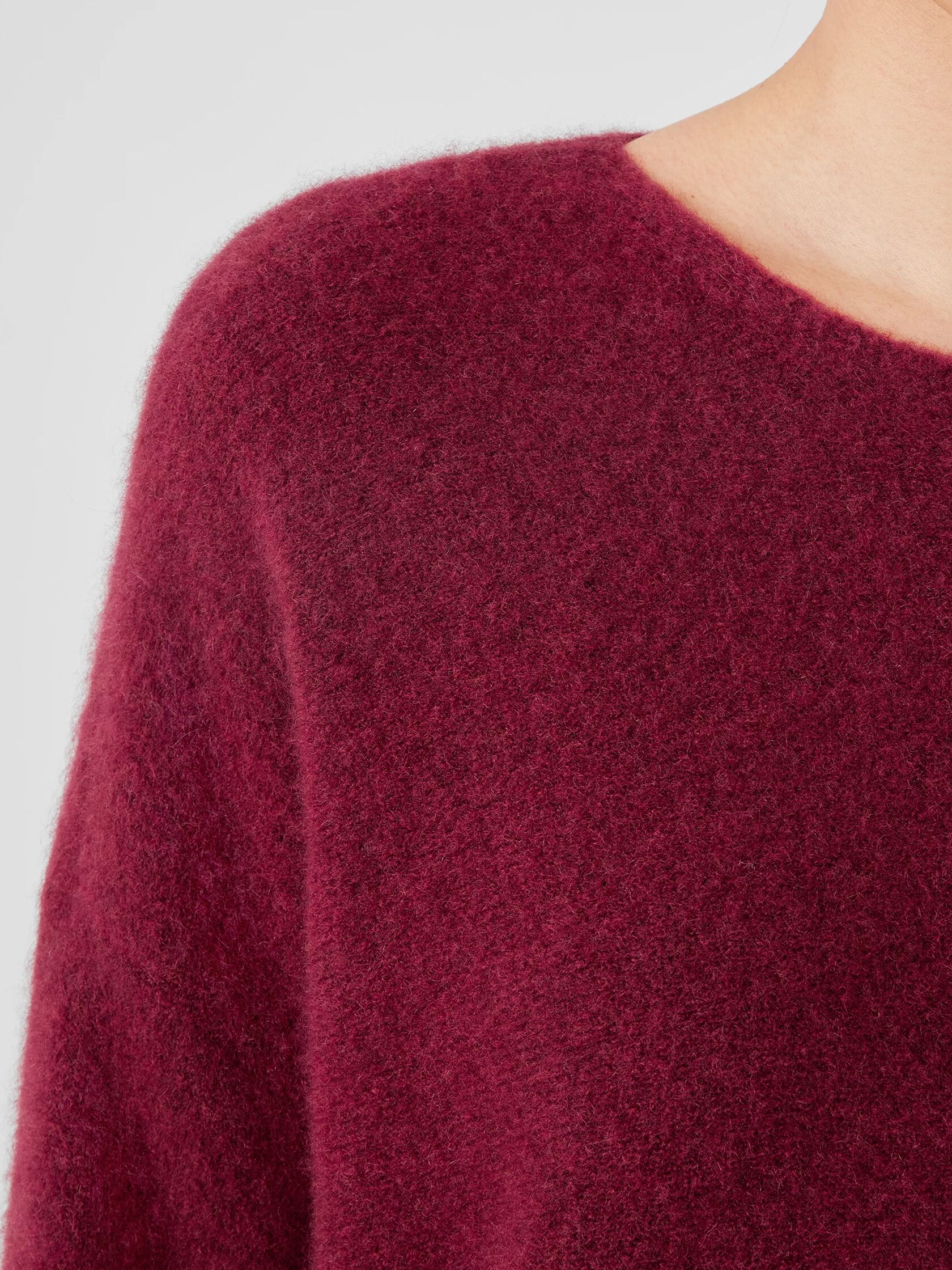Cashmere Silk Bliss Crew Neck Top