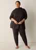 Cozy Brushed Terry Hug High-Waisted Leggings