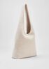 Boucle Wool Knit Shopper Tote