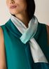 Hand-Dyed Organic Silk Scarf