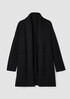 Lightweight Boiled Wool Coat
