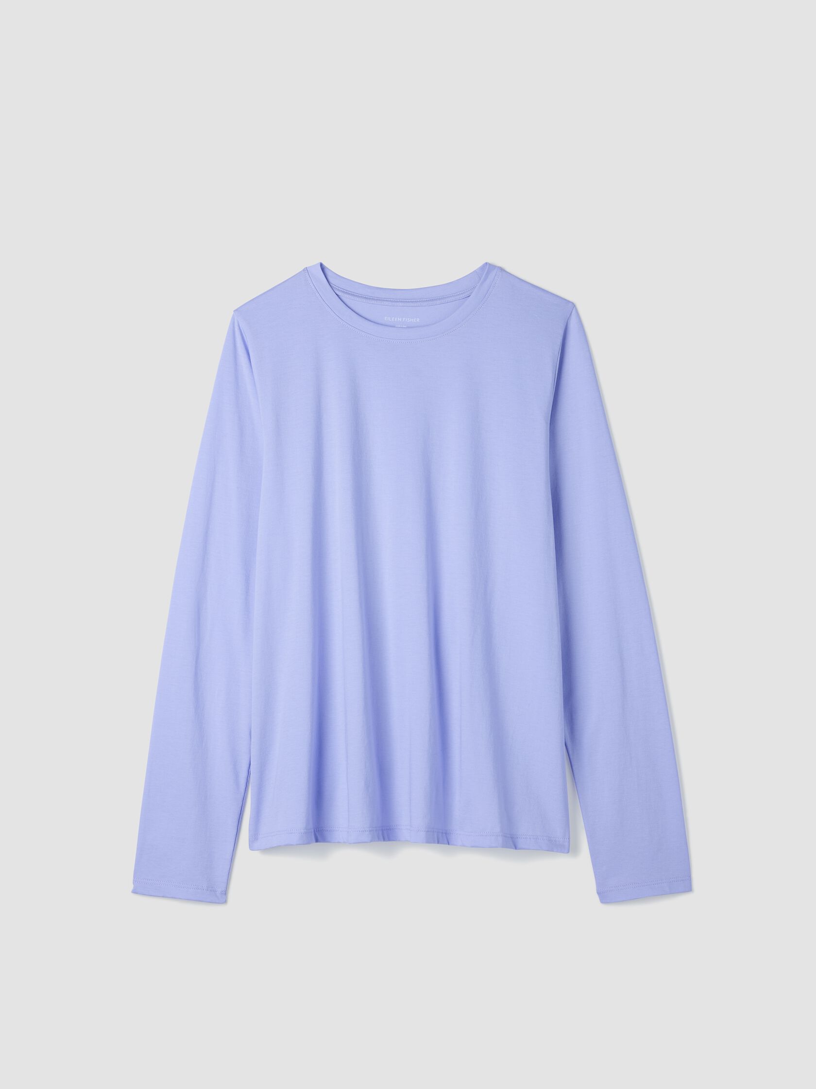 Organic Pima Cotton Jersey Long-Sleeve Tee
