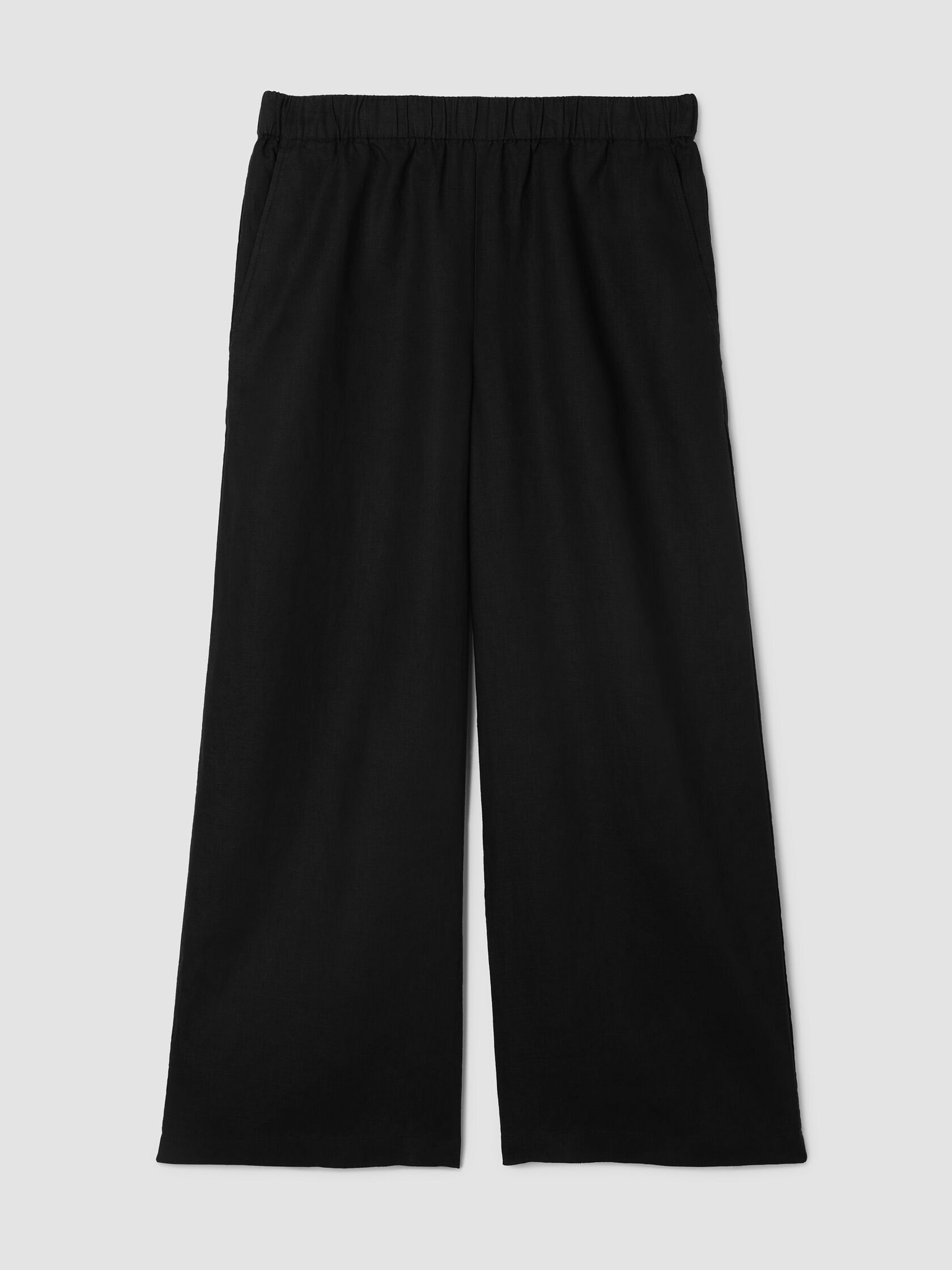 Organic Linen Wide-Leg Pant
