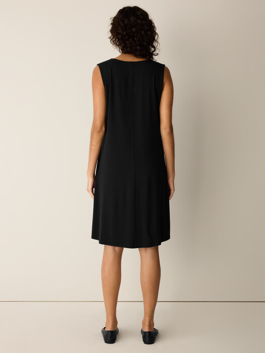 Fine Jersey Easy Dress | EILEEN FISHER Fine Jersey Easy Dress | EILEEN FISHER