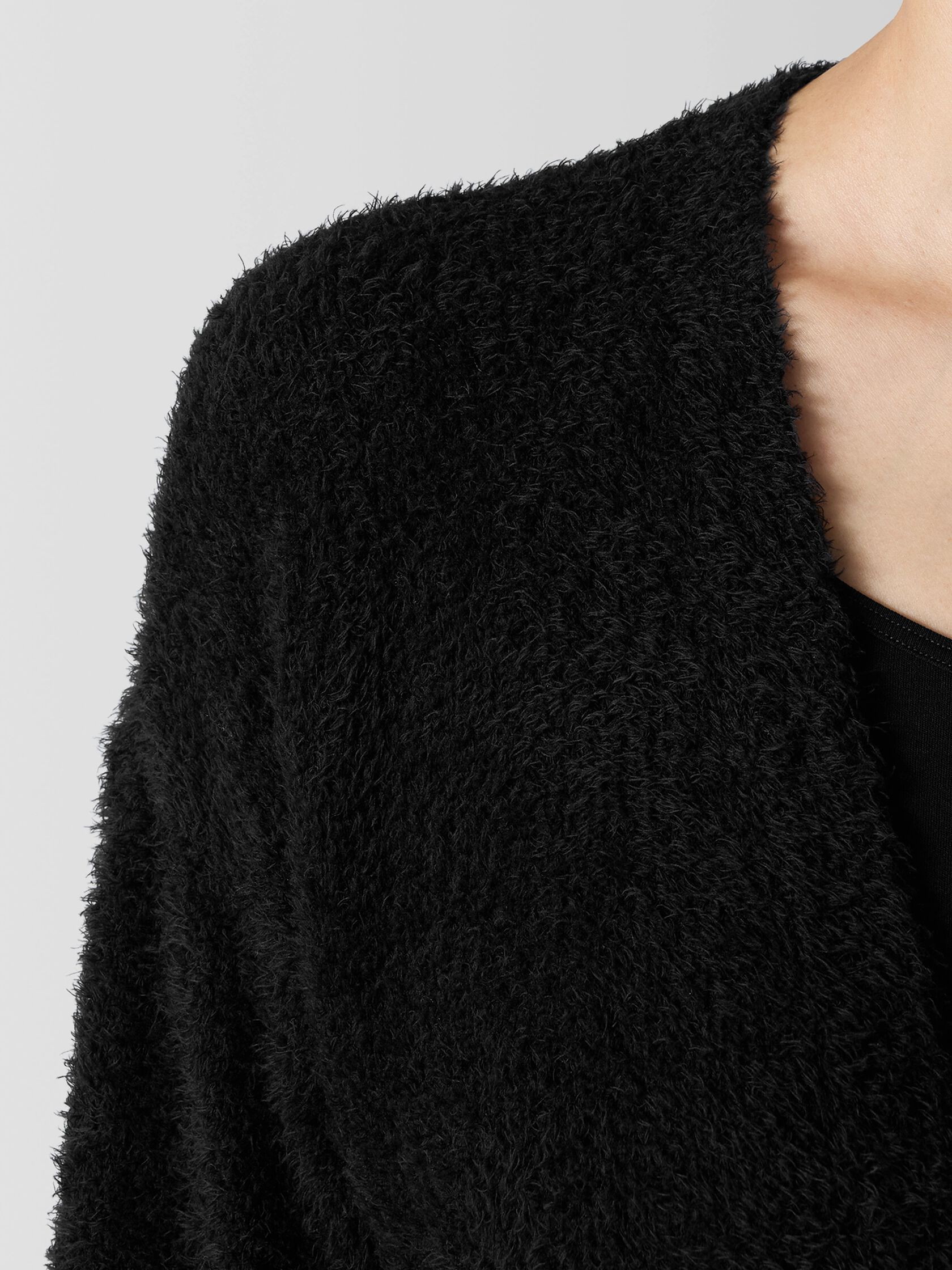Organic Cotton Eyelash Cardigan
