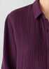 Organic Cotton Lofty Gauze Classic Collar Shirt
