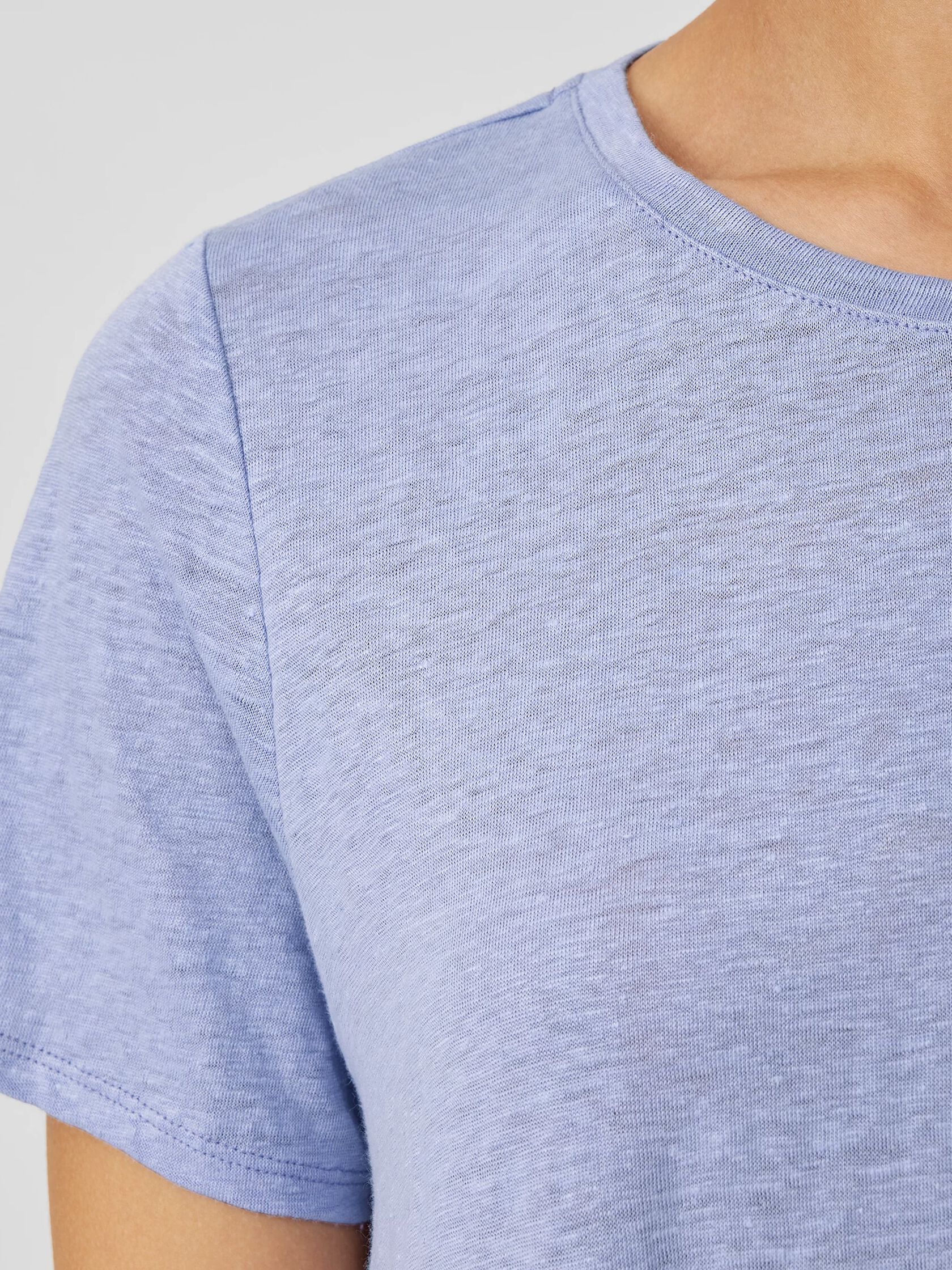 Organic Linen Jersey Crew Neck Tee