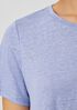 Organic Linen Jersey Crew Neck Tee