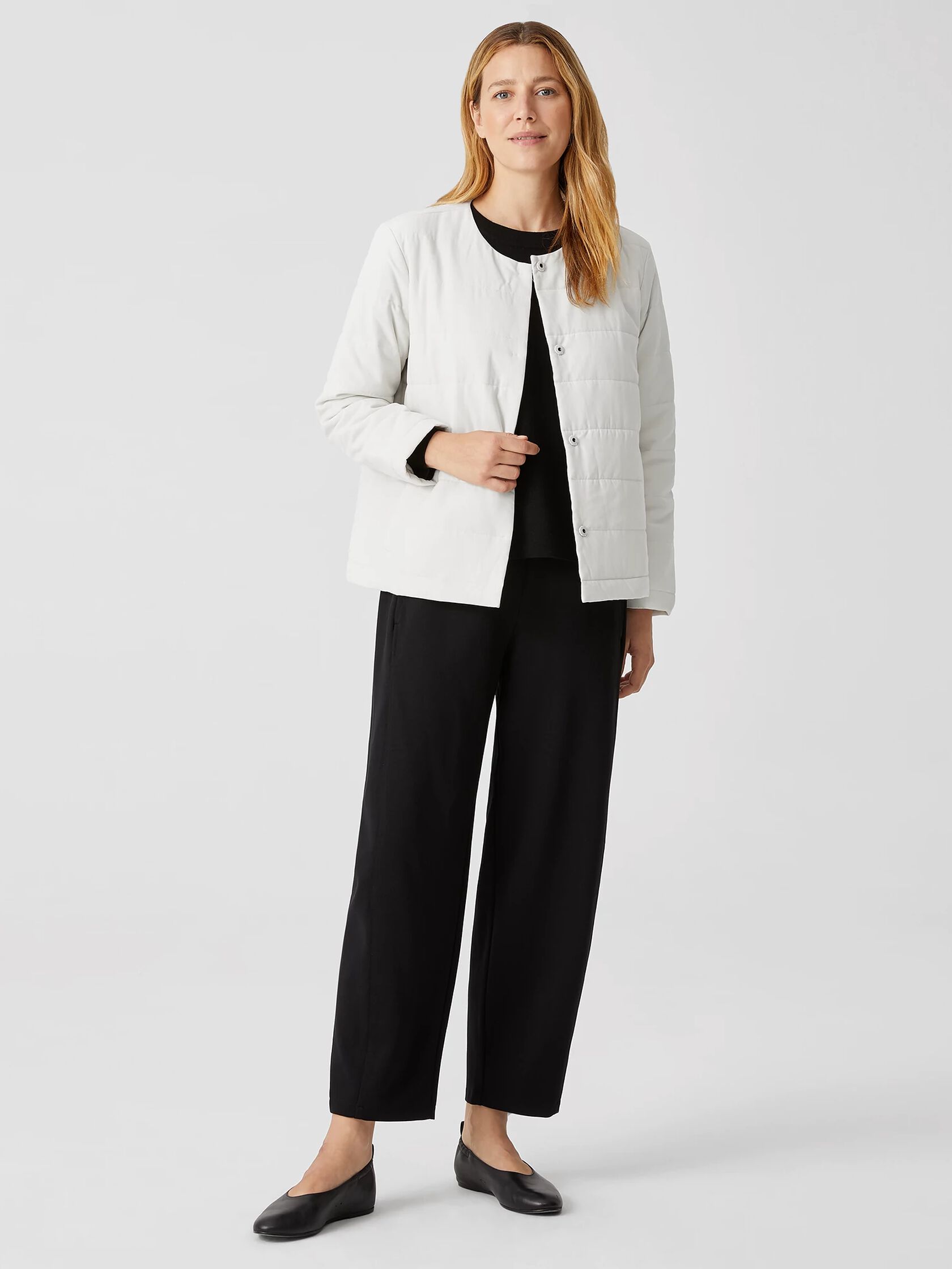 Fuji Silk Quilted Jacket