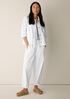 Slubby Organic Cotton Linen Lantern Pant