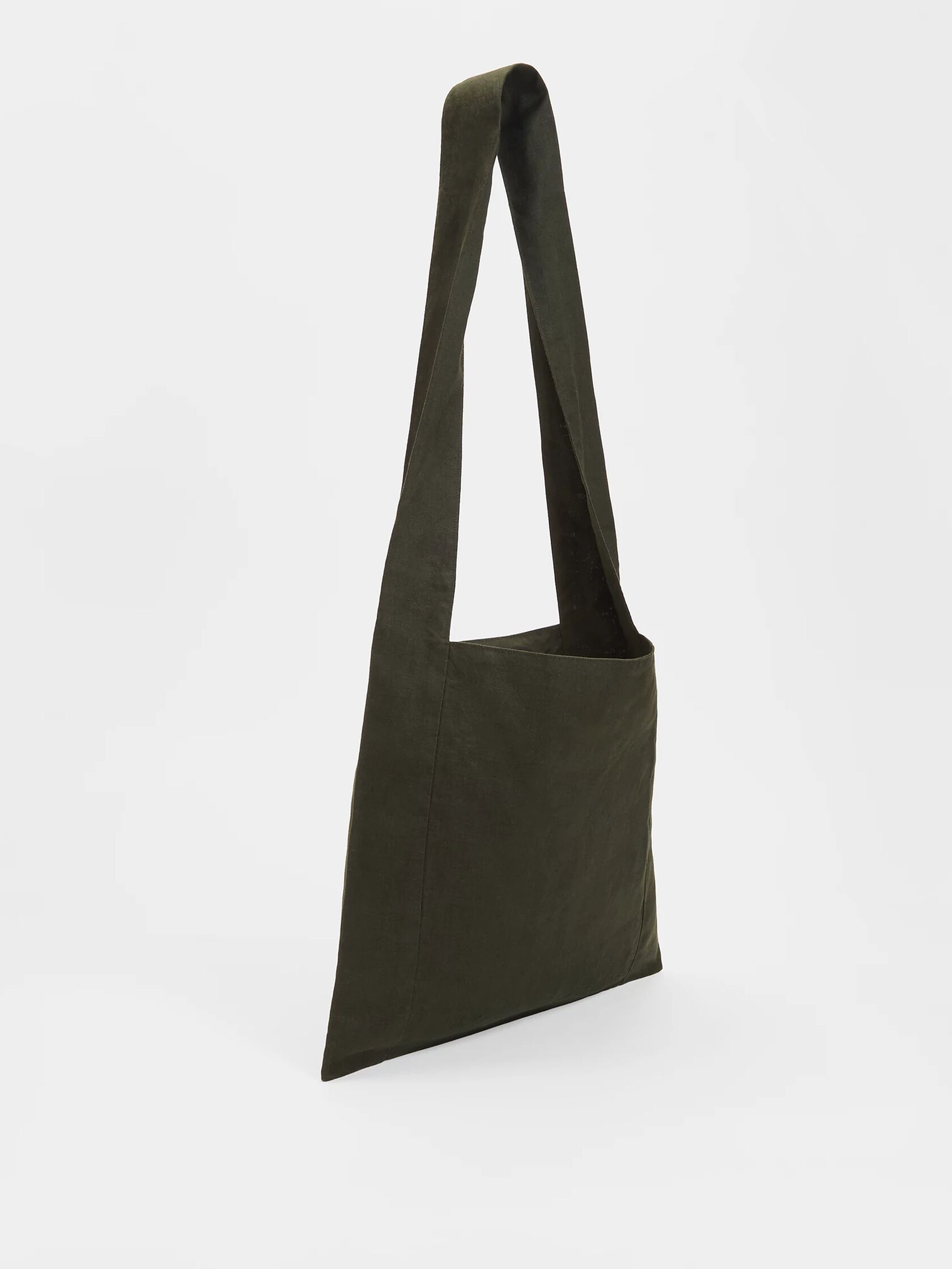 Organic Linen Shopper Tote