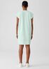 Pima Cotton Stretch Jersey V-Neck Dress