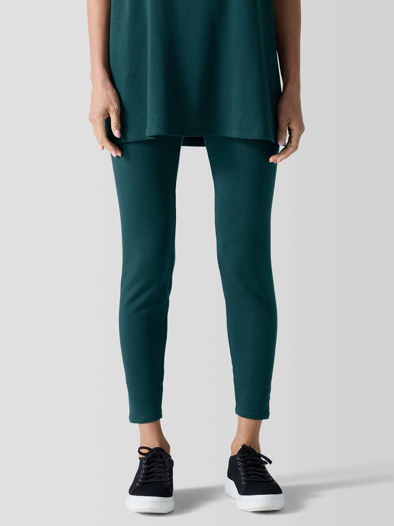 Cozy Brushed Terry Hug High-Waisted Leggings