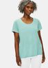 Organic Cotton Slub U-Neck Tee