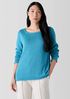 Peruvian Cotton Blend Bateau Neck Top