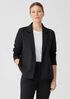 Cotton Blend Ponte Blazer