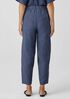 Washed Organic Linen Delave Lantern Pant