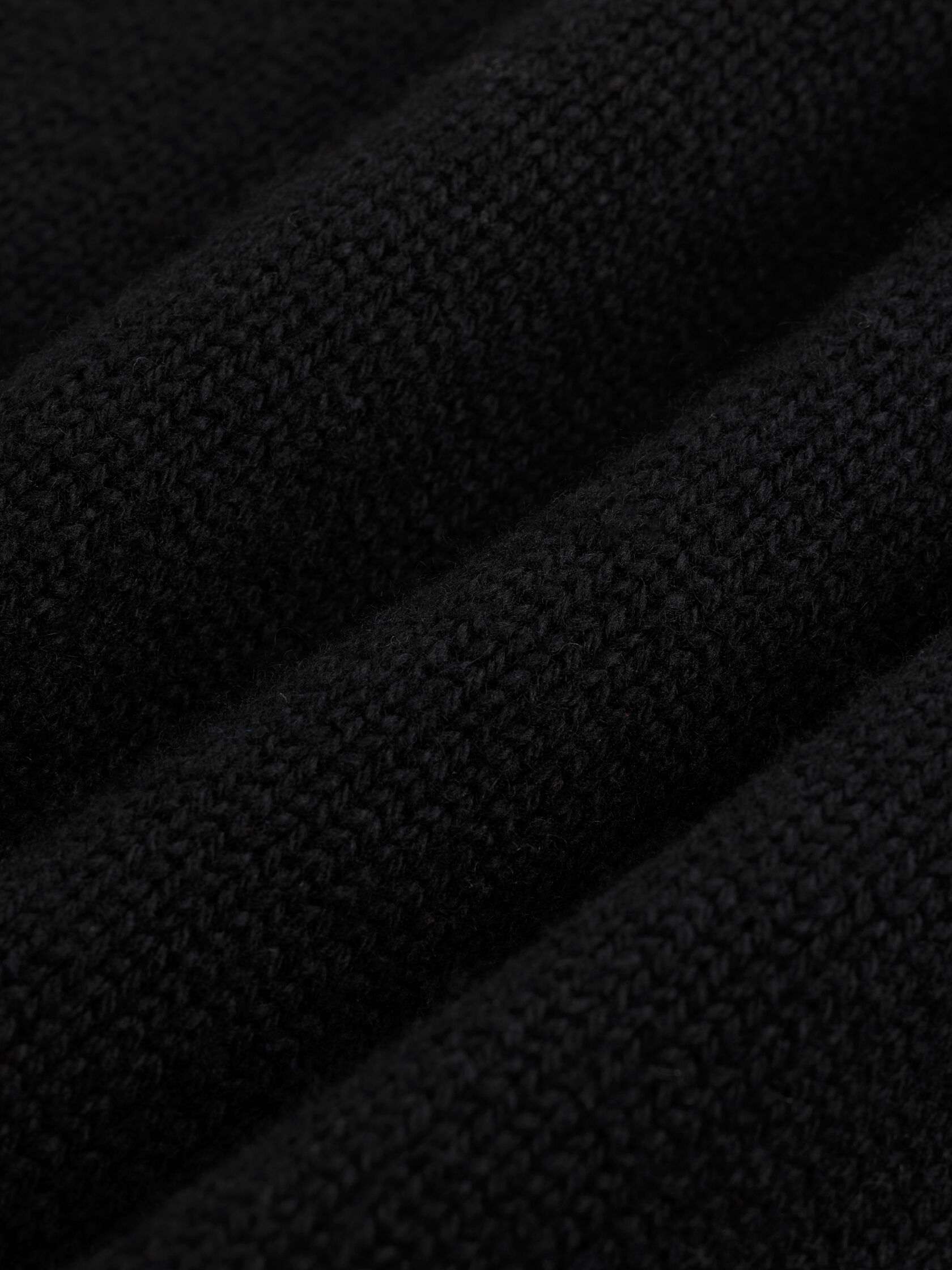 Cotton & Recycled Cashmere Crew Neck Long Top