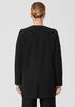 Organic Cotton Crinkled Knit Jacket
