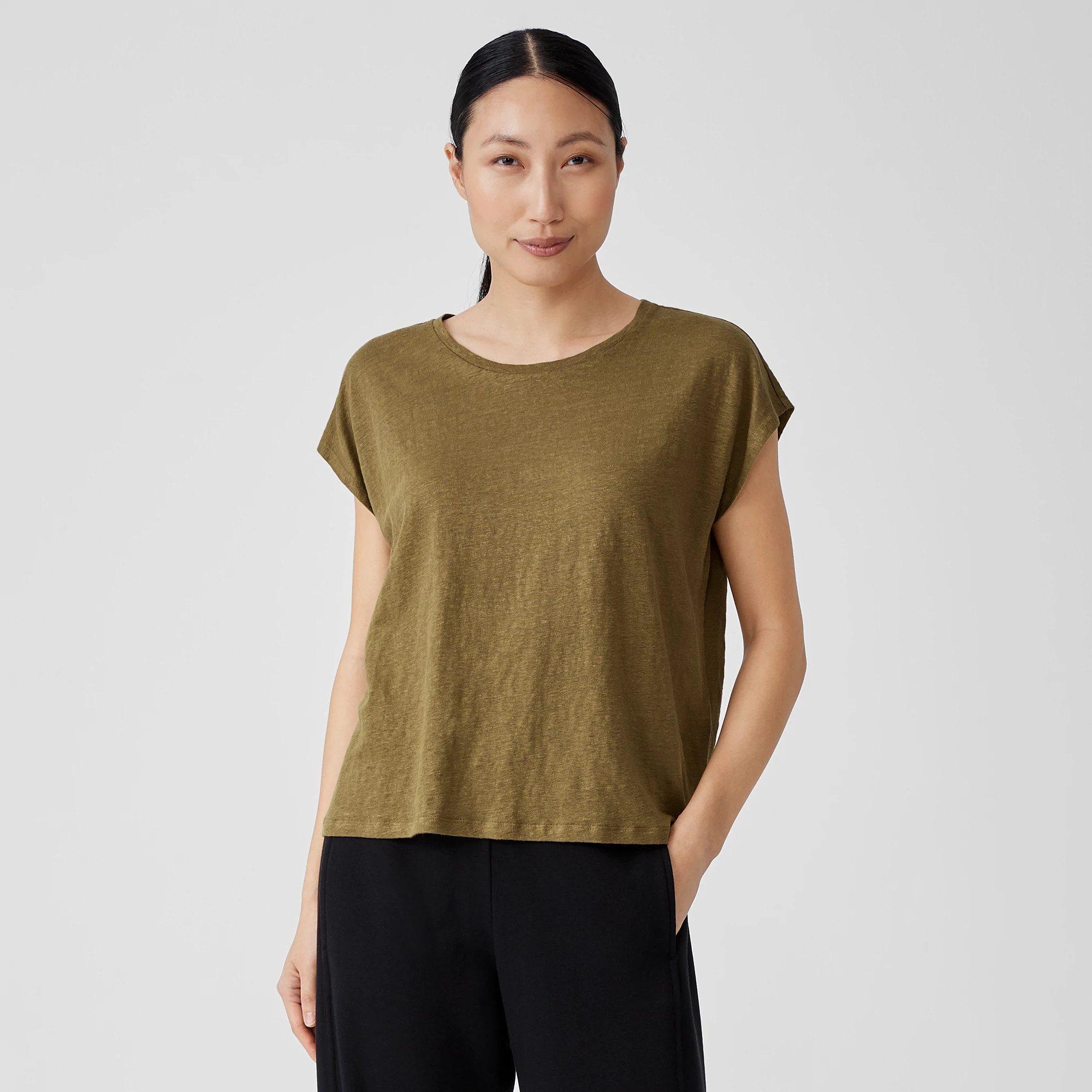 Eileen fisher boxy top clearance