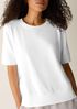 Garment-Dyed Organic Cotton Terry Wedge Tee