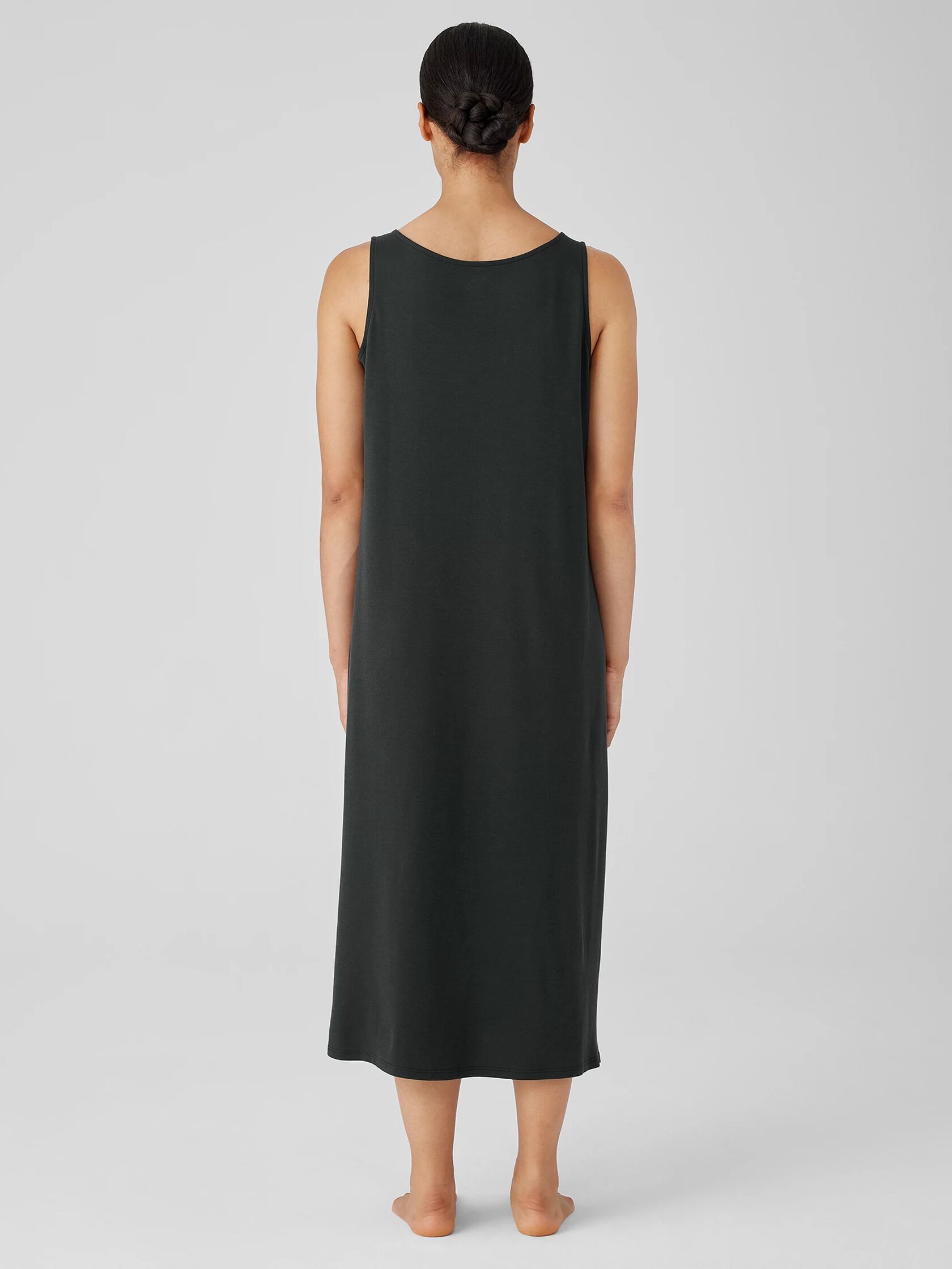 Organic Cotton Interlock Tank Sleep Dress