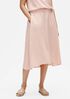 Sandwashed Tencel A-Line Skirt