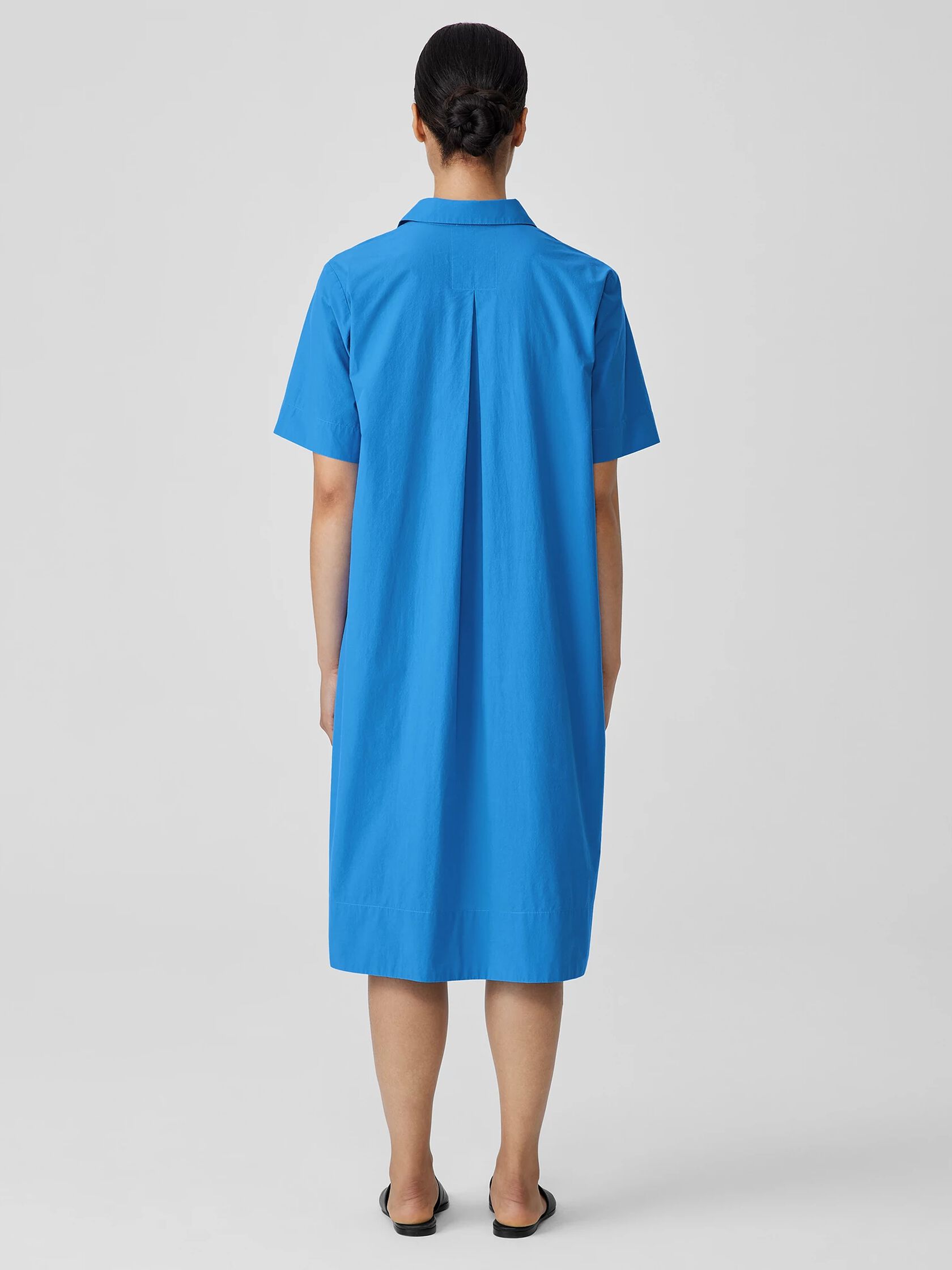 Washed Organic Cotton Poplin Dress