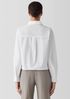Washed Organic Cotton Poplin Classic Collar Short Shirt