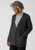Recycled Cashmere Wool Boyfriend Cardigan