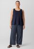 Organic Linen Jersey Scoop Neck Tank