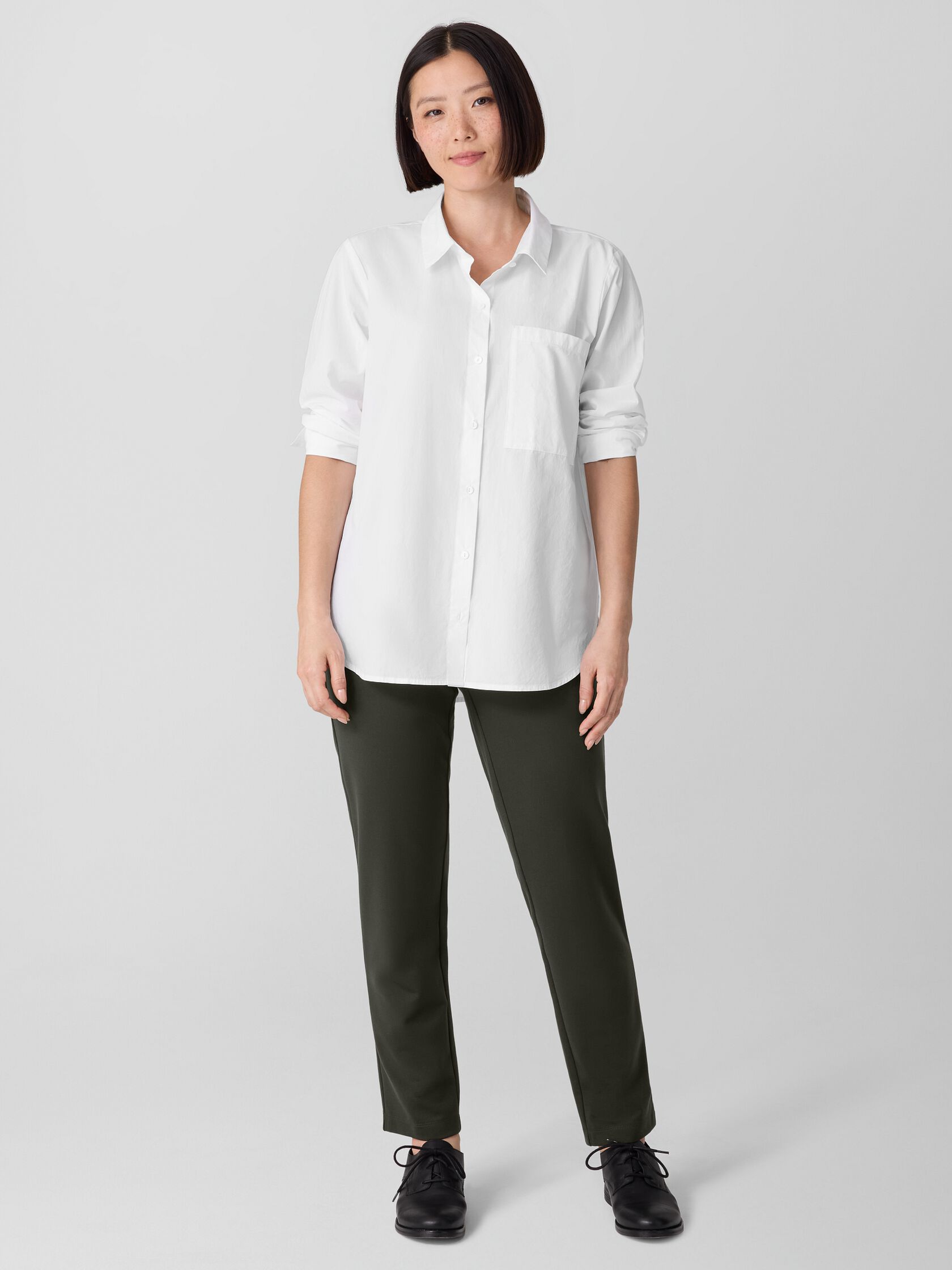 Washable Flex Ponte Slim Pant