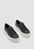 Monde Leather Platform Sneaker