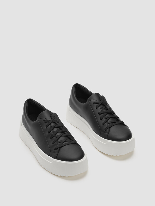 Monde Leather Platform Sneaker