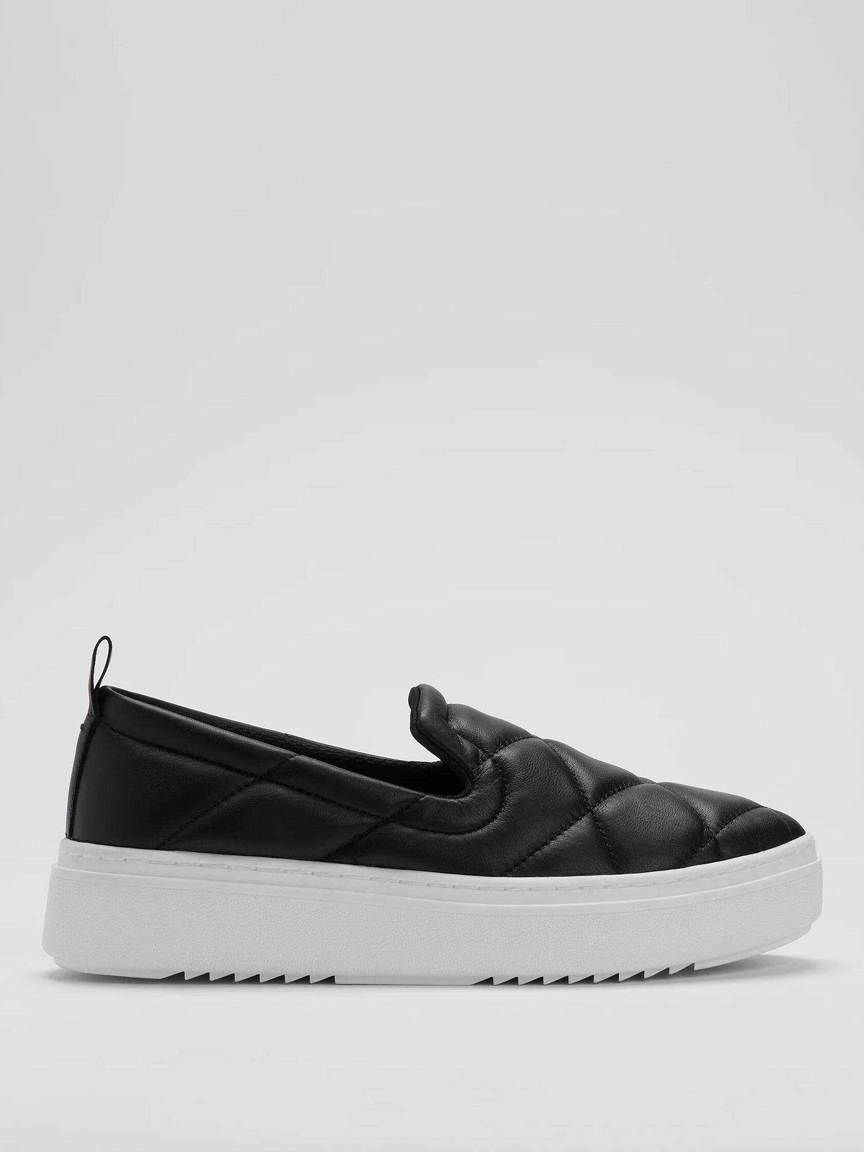 Poem Nappa Leather Platform Sneaker