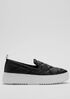 Poem Nappa Leather Platform Sneaker