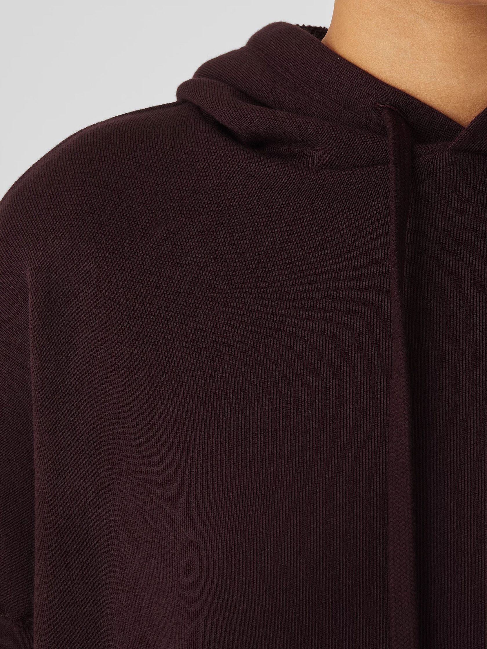 Organic Cotton French Terry Short Hoodie