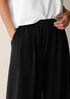 Pima Cotton Stretch Jersey Full-Length Wide Pant