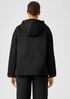 Organic Cotton Nylon Hooded Jacket