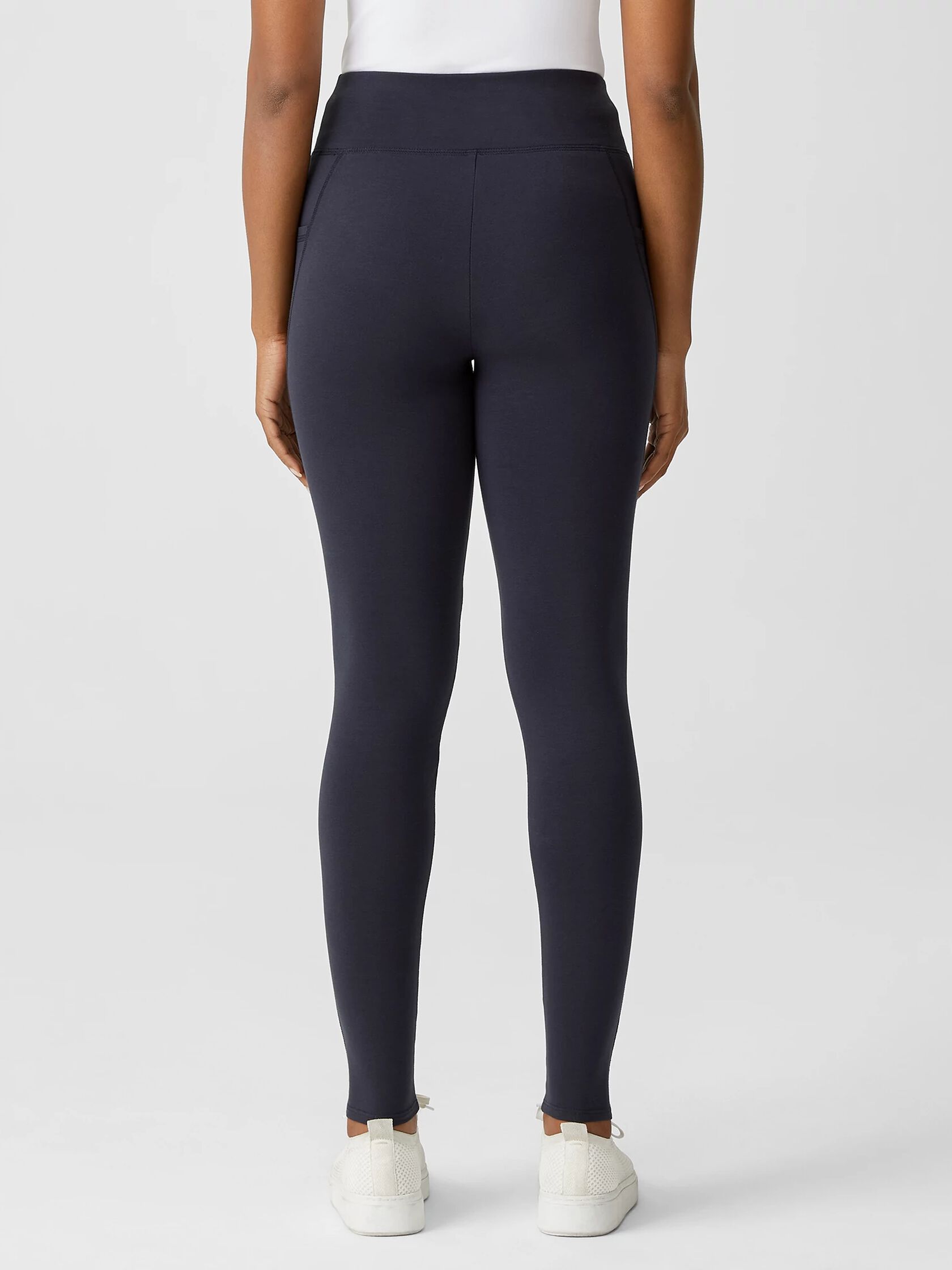 Pima Cotton Stretch Jersey Leggings