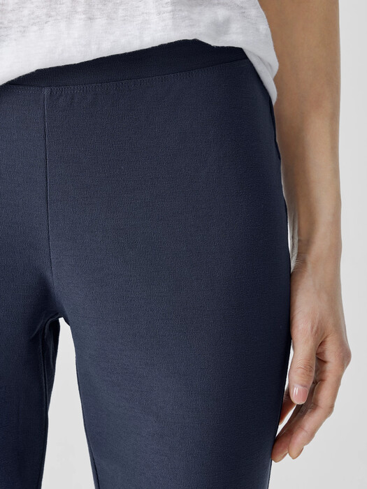 Washable Stretch Crepe Slim Pant