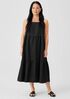 Organic Linen Tiered Dress