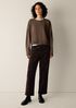 Garment-Dyed Organic Cotton Terry Cropped Box-Top